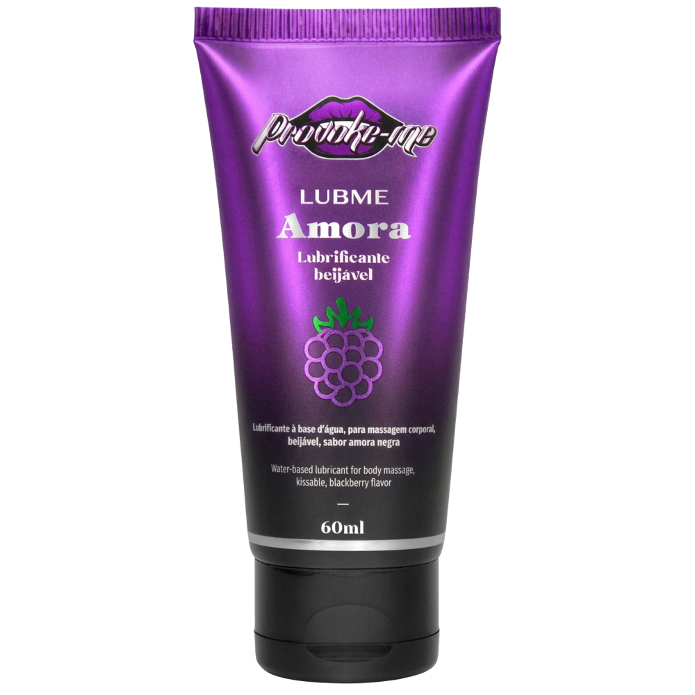 LUBME LUBRIFICANTE AMORA BEIJÁVEL 60ML PROVOKE-ME