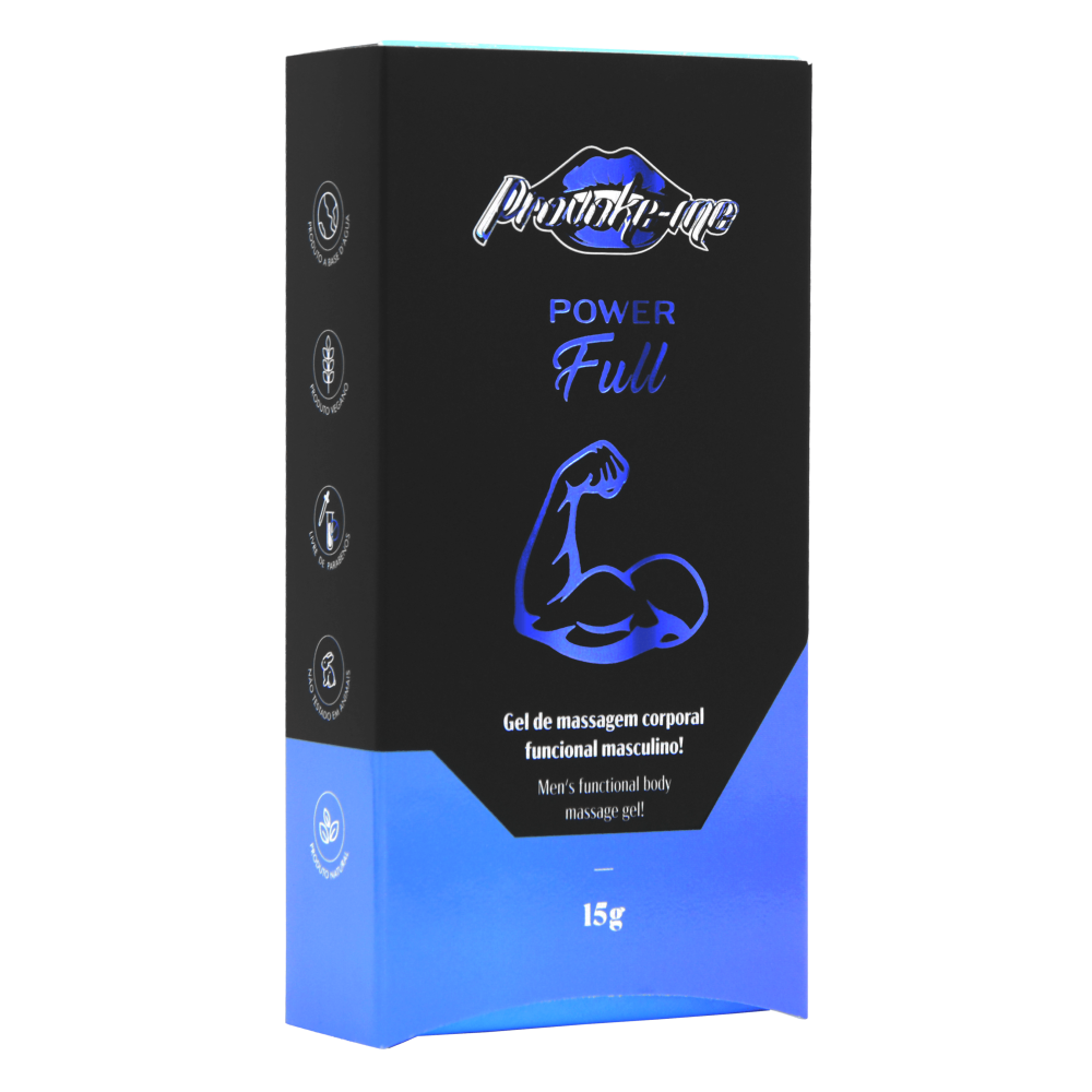 POWER FULL GEL FUNCIONAL MASCULINO 15G PROVOKE-ME