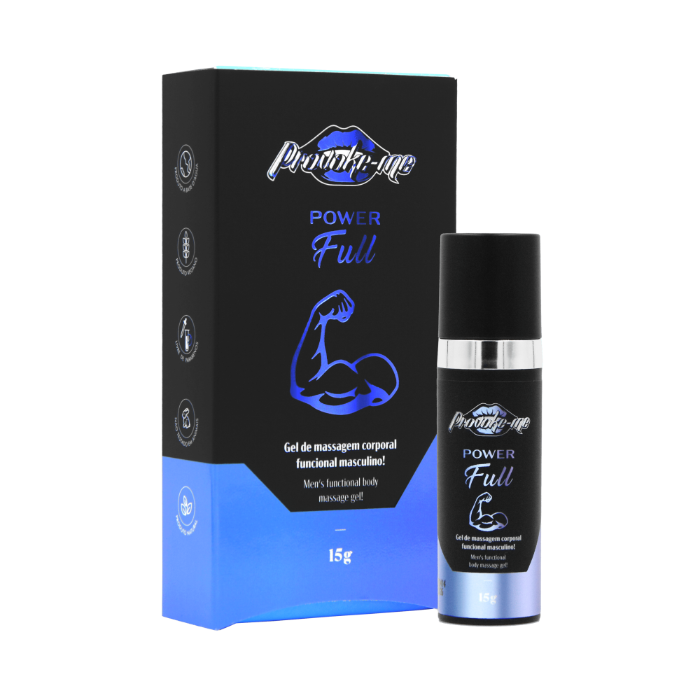 POWER FULL GEL FUNCIONAL MASCULINO 15G PROVOKE-ME
