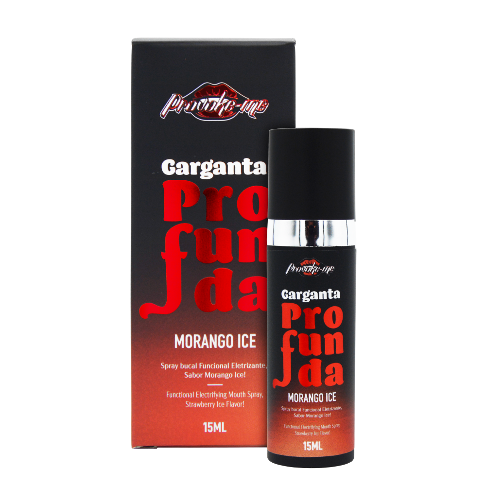 GARGANTA PROFUNDA SPRAY MORANGO ICE 15ML PROVOKE-ME