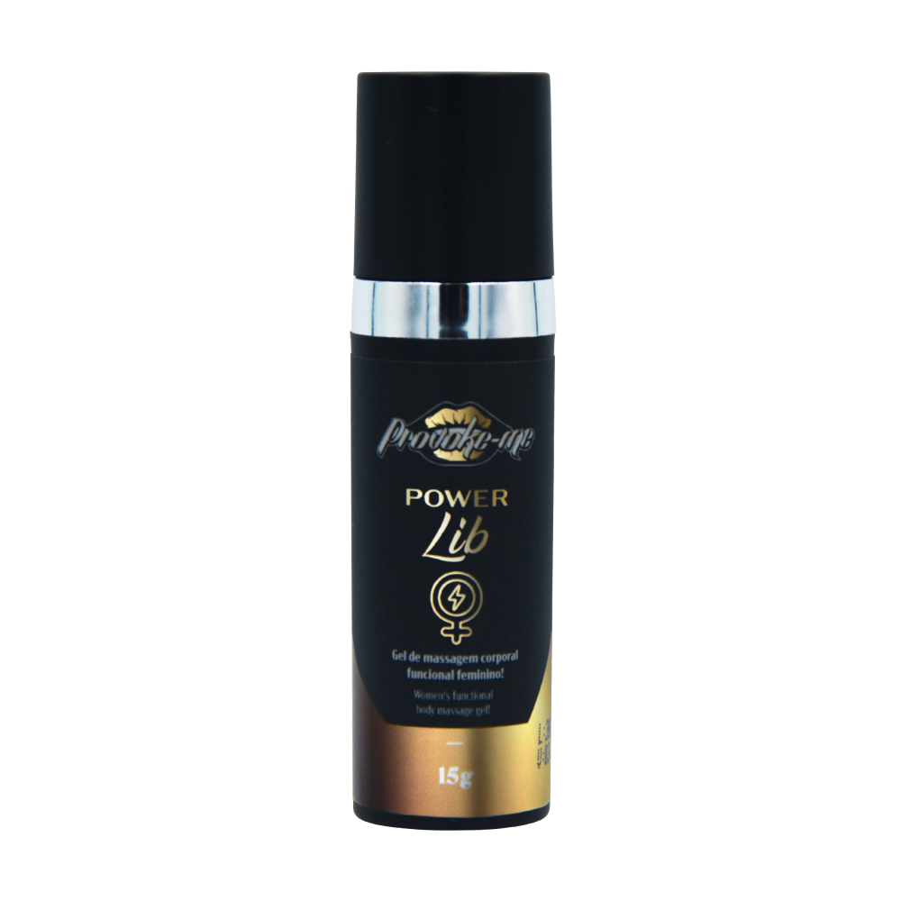 POWER LIB EXCITANTE MULTIFUNCIONAL FEMININO 15G PROVOKE-ME