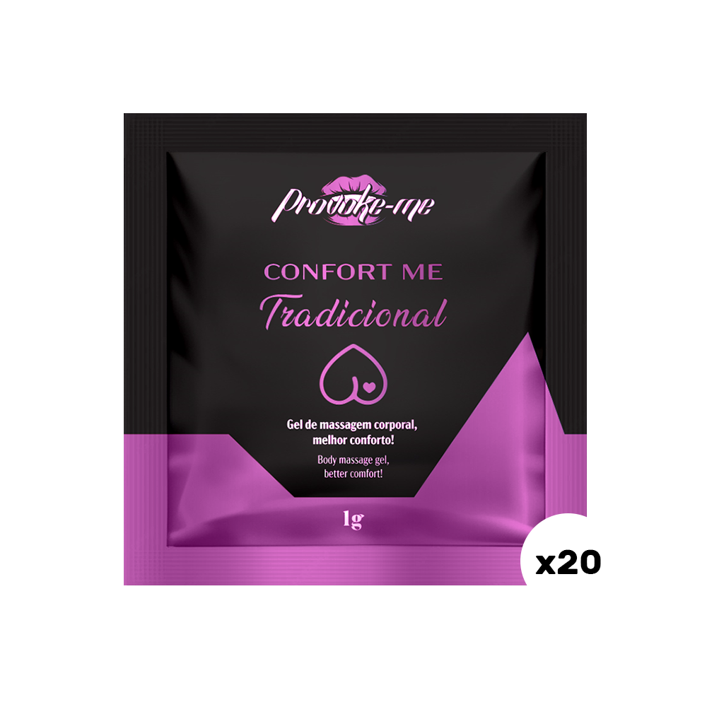 KIT 20 SACHÊS CONFORT-ME TRADICIONAL DESSENSIBILIZANTE 1G PROVOKE-ME