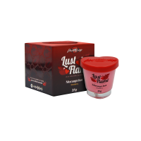 LUST FLAME MORANGO HOT VELA BEIJÁVEL FUNCIONAL 35G PROVOKE-ME