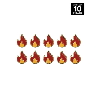 FOGUINHO EMOJI ABS DOURADO 10 UNIDADES PROVOKE-ME 