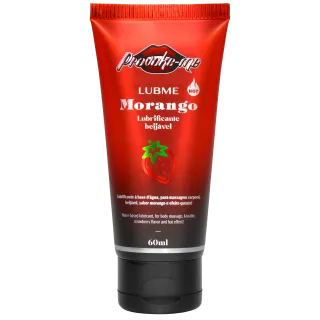 LUBME LUBRIFICANTE MORANGO HOT BEIJÁVEL 60ML PROVOKE-ME