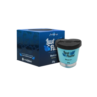 LUST FLAME BLACK ICE VELA BEIJÁVEL FUNCIONAL 35G PROVOKE-ME